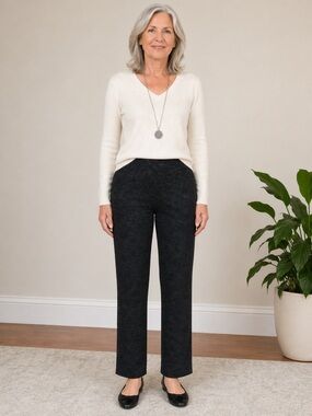 Soft Surroundings Ponte pants Size large petite like new